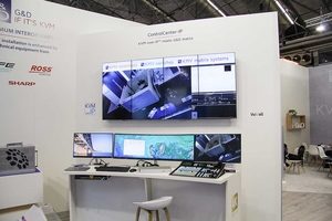 Video wall operated with devices from different manufacturers shown at IBC