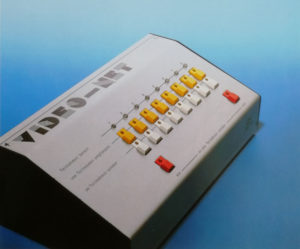 35 years of G&D started with Video-Net, a grey device with yellow, red and white buttons