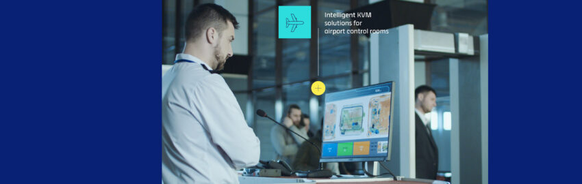 KVM solutions for smooth baggage handling in continuous operation