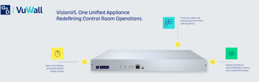G&D and VuWall Launch VisionVS: A Unified Appliance Redefining Control Room Operations