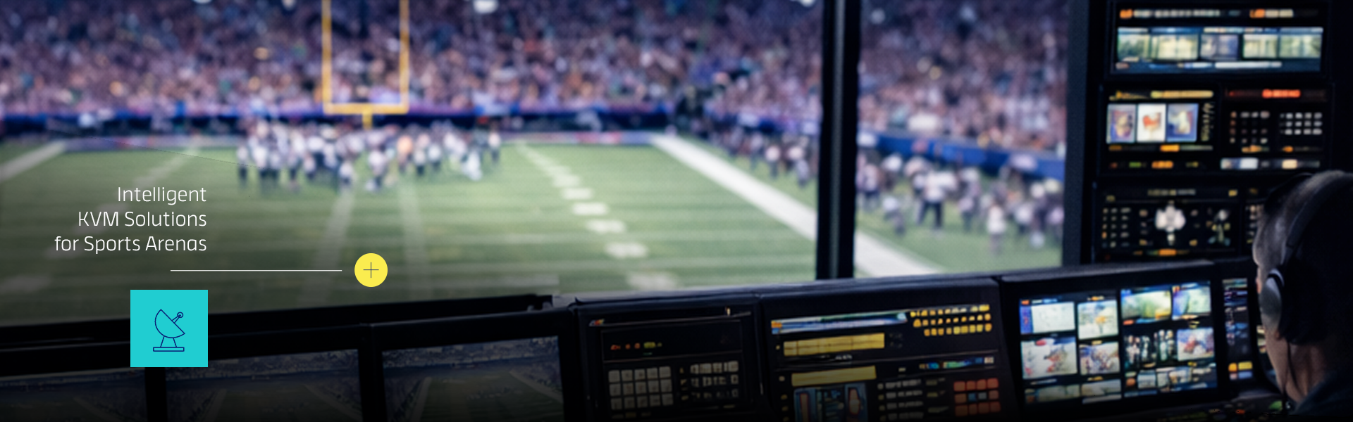 Built for Live Sports Arena Operations: How KVM Supports Game Day Performance