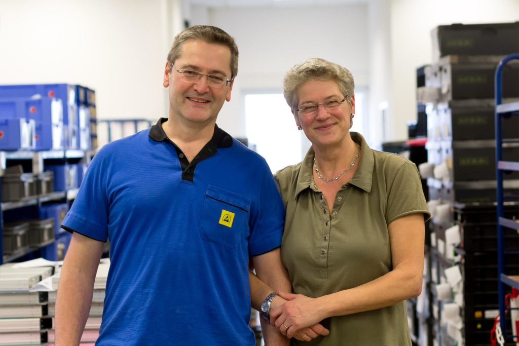 Seit 25 Jahren bei G&D: Michael Pauly und Elke Marcus